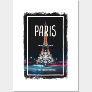 Paris, France, the city of lights Posters and Art